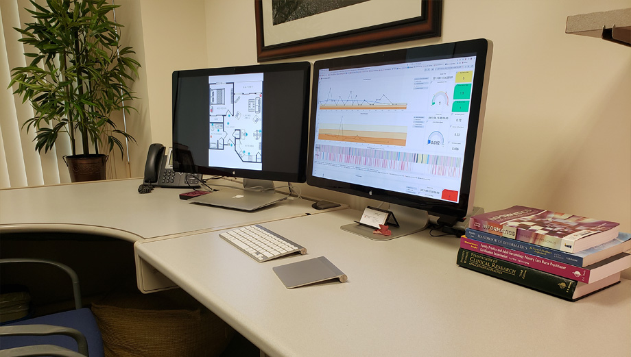 Smart aging research laboratory and ambient sensing concepts